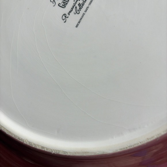 Fleuron Gabriella Romancing Provence Collection 9" Round Dinner Lunch Plate - Picture 8 of 9